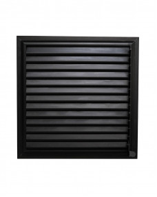 ALÜPAN MAT SİYAH ALÜMİNYUM MENFEZ BANYO WC HAVALANDIRMA PANJUR