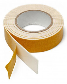 ÇİFT TARAFLI KÖPÜK BANT MONTAJ BANDI BEYAZ 16 MM X 50 METRE